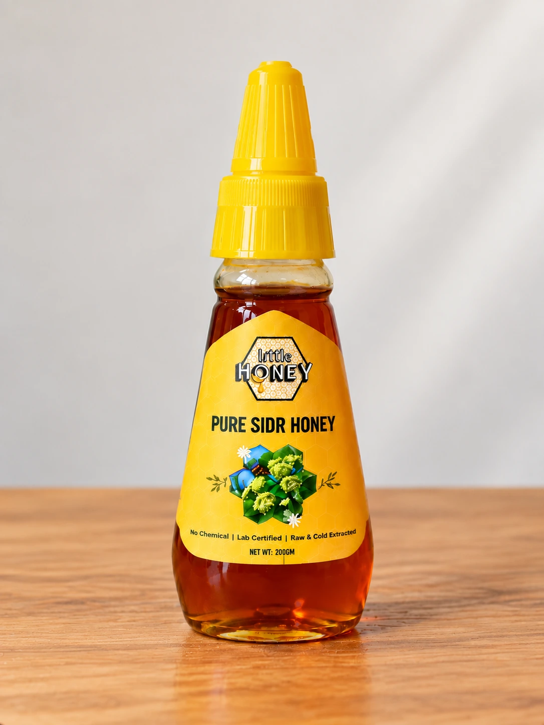 Pure Sidr Honey in a squeeze bottle!